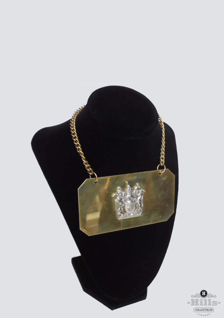 1960s Rhodesia Tribal Headman's Gorget