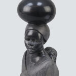 Shona Mother & Child Sculpture