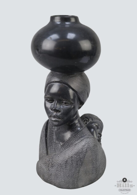 Shona Mother & Child Sculpture