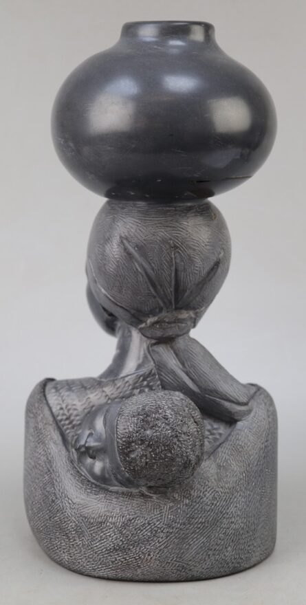 Shona Mother & Child Sculpture