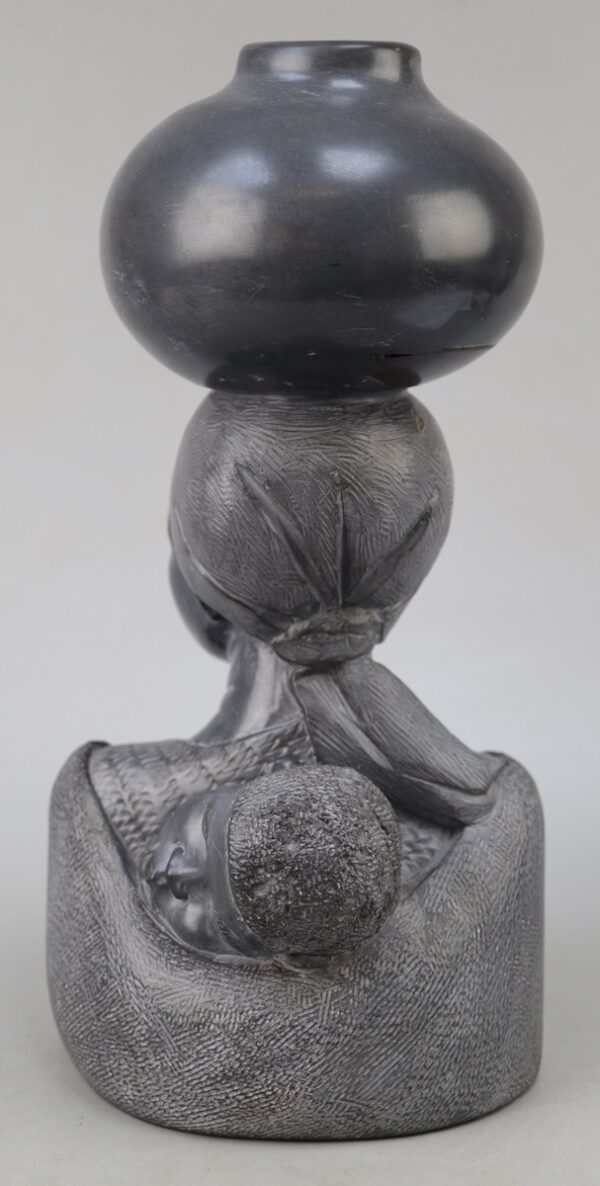 Shona Mother & Child Sculpture