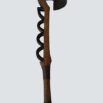 Tsonga Zulu Ceremonial Half Moon Axe