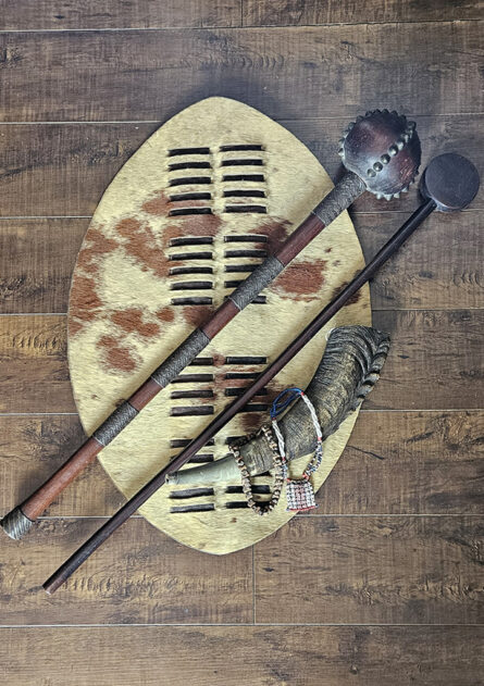Zulu Antelope Hide Shield (Igqabu)