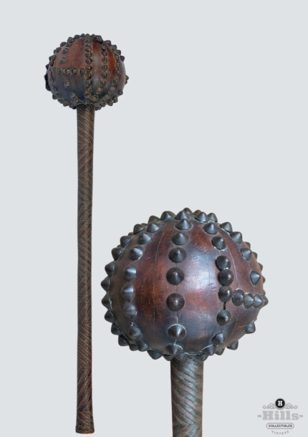 Zulu Executioner’s Studded Knobkerrie – Mfecane I Zulu Executioner’s Studded Knobkerrie – Mfecane I