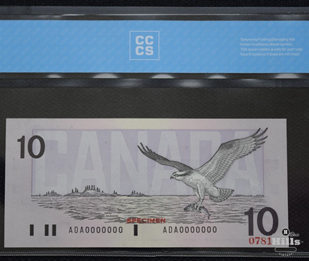 Bank of Canada Specimen Set