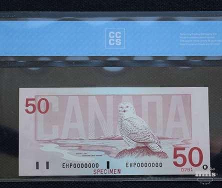 Bank of Canada Specimen Set