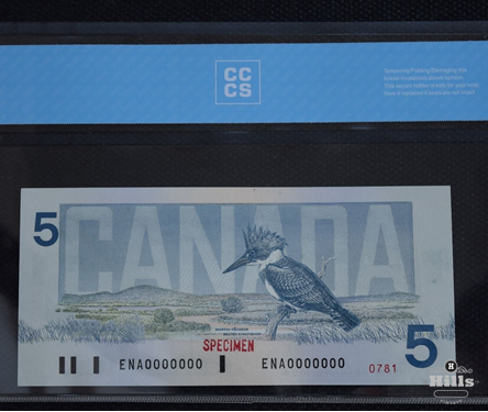 Bank of Canada Specimen Set